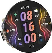 Xtensa 32 Bit LX7 Processor Board with 1.46 Inch Round Touch LCD Display, 412 X 412, 16.7M Color, 16MB Flash, Type-C Interface, WiFi, BT 5, 3.7V Battery, RTC