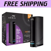 Multi-Gigabit WiFi 6 Cable Modem Router with Security & Guest Mode Features