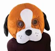 Mascot Plush Dog Head Mask