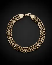 14K Italian Gold Curb Link Bracelet