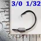 1/32 oz. WEIGHTED CIRCLE HOOK JIGS 3/0 Mustad Hook (25 or 50 pack)