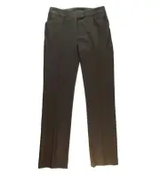 NWT Antonio Melani Women's Dark Brown Straight Leg Maxine Dress Pants Size 4 NEW