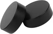 SUPVOX 2pcs Ice Hockey Puck Professional Training Pucks for Practice for Roller Hockey Smooth Sliding Design for Consistent Shots