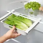 2 Pcs Fridge Egg Trays Transparent Save Space Large Capacity Storage Baskets