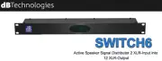 DB Technologies Switch 6 220v Active Speaker Signal Distributor
