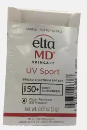 EltaMD UV Sport Broad-Spectrum SPF 50+ (0.07oz x 40 pcs) NEW / AUTH / EXP: 2026!