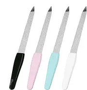 Hand Files for Nails | Portable Manicure Stick Fingernail Files | Anti-Slip Handle Emery Boards Manicure Tools for Beginners Professionals