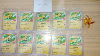 Lot 10 PROMO Pokemon Pikachu V 1 Berkemeja Batik Indonesia Journey 101/SV-P