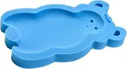 Baby Bath Pillow, Bath Sponge, Bath Mat, Removable, for Newborns, Non-Slip Sponge Mat, Soft, Thickened Baby Bath Sponge Cushion for Newborns (Blue)