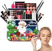 Christmas Makeup Kit - Professional Make Up Kit for Beginners | Travel Makeup Kit | All in Onne Makeup Kit | Long Lasting Christmas Makeup Sets | Waterproof Cosmetic Supplies for Women & Girls, Includ