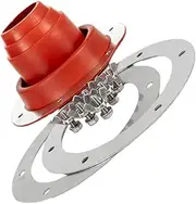 NULYLU Fireproof Tent Stove Jack Durable Chimney Protection Ring for Outdoor Camping Easy Install Lightweight Practical Accessory for Hiking Adventures