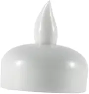 LIFKICH 24pcs Floating LED Tealights Electric Flameless Candle Light for Vases Pools Decorations Warm Yellow Light for Parties Events