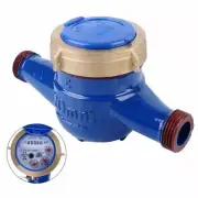 2*Garden water meter calibrated 3/4.Tap meter.Tap cold water meter water meter