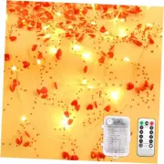 Valentines Day Decorations String Lights with Timer, Valentine Heart Lights