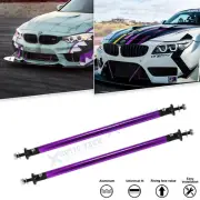 Pair Purple Front Lip Rear Diffuser Strut Rod Support Bar For BMW MINI Cooper (for: Mini)