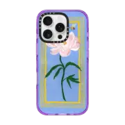iPhone 16 Pro Impact Case MagSafe Compatible Garden Peony