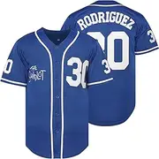 [JKNAKN] The Sandlot Benny The Jet Rodriguez Michael Squints Palledorous Alan Yeah-Yeah McClennan Bel Air 3D Print Baseball Jersey