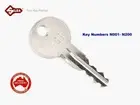 Thule Roof Box & Pod Lock Key, Ski Rack Keys "N" Series Cut To Code Number