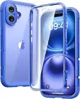 Diaclara iPhone 16 plus blue case