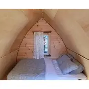 White Burch Camping Pod
