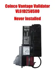 Coinco Vantage Bill Validator VL61D25US00 for Vending Machines - Never Installed