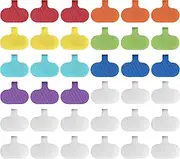 36 PCS Cable Labels, Multi-Color Write On Cord Labels Wire Tags for Electronics, Computers Cable Management and Identification