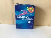 Tampax Pearl Active Tampons, Light Absorbency Unscented, Open Box, 16ct