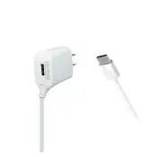 Wall AC Home Charger w Extra USB Port for TCL 20 A 5G, TCL 20 Pro 5G, TCL 20 SE