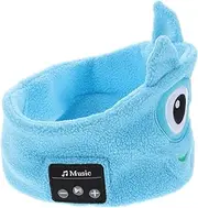 SHINEOFI Soft Music Headband for Volume Headphones with Fleece Design for Sleep Comfort for Boys Wireless Connectivity for Go Listening