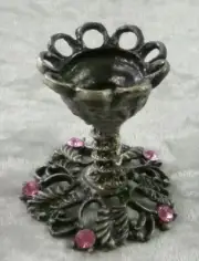 Chalice Pewter Sphere or Egg Stand