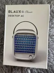 Blaux Classic Desktop AC Air Conditioner Portable Cooling Fan With Mood Light