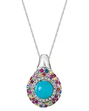 Le Vian 14K 4.04 ct. tw. Turquoise Pendant