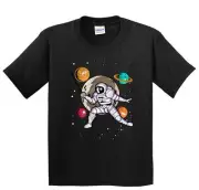 Boys Fencing Shirt - Fencing Astronaut Outer Space Spaceman Kids T-Shirt