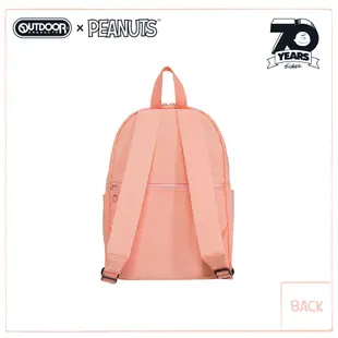 【OUTDOOR】SNOOPY聯名款70週年後背包-中-粉紅 ODP19C01PK