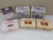 Vintage Yardley of London English Lavender Roses Soap 4.25oz NOS Lot of 8 Bars