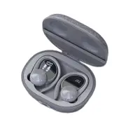 J92 TWS Bluetooth 5.0 True Wireless Stereo In-Ear Sports Handsfree Headphones- Gray