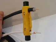 coax t.v. cable stripper tool rg-59 rg-6 rg-7 rg-11 rg59 rg6 rg7 rg11 connector