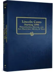 Whitman US Lincoln Cents Album 1996-2024 #4919