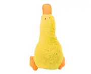Squeaky Plush Dog Toys Interactive Fun Cute Bird Soft Bite Resistance Plush Dogs Chew Toy for Dogs Puppies Pets Yellow