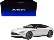 Autoart Aston Martin DB11 Met. White W/Black Top & Red Interior 1/18 Car 70266