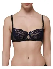 [Simone Perele] Scenario Half Cup Bra in Black