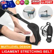 Yoga Flexibility Stretch Band Leg Fascia Stretcher Strap Ballet Gym Trainer GT