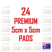 METRON ProTENS Pro TENS compatible ELECTRODE PADS - 5cm x 5cm x 24 PADS ⭐⭐⭐⭐⭐