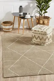 Abode Rug Culture Natural & Ivory Super Soft Moroccan Look Rug