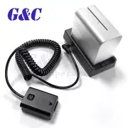 For Sony A7 A6000 RX10 NEX series NP-FW50 battery AC-PW20 full decoding box