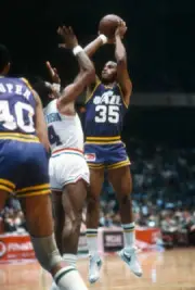 Darrell Griffith of the Utah Jazz 1980's Basketball photo 2