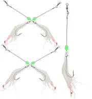 Toddmomy 5pcs Glow The Dark Fishing with Like Soft Baits for Freshwater and Saltwater Fishing Durable for Adults for Anglers and Outdoor Enthusiasts