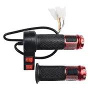 Electric Bicycle E-Bike Throttle Handle Tricycle Accelerator Forward Backward 3 Speeds Throttle Grip Handlebar Throttle Handle