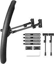 Mountain Bike Fenders,Cycling Mudguard Replacement - Multifunctional Quick Release Shockproof Mudguard for Dirt Road Urban Mountain Bike