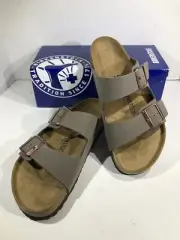 Birkenstock Arizona Women’s Size 11 (EU42)Reg Gray Birko-Flor Sandals S1-1576